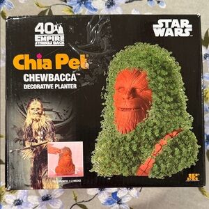 Star Wars Chewbacca Chia Pet with Green Sprouts planter